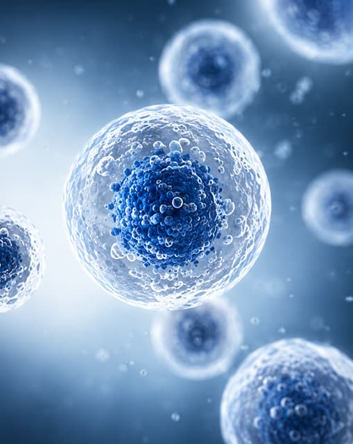 Illustration of BioExogen's autologous, cell-free exosomes